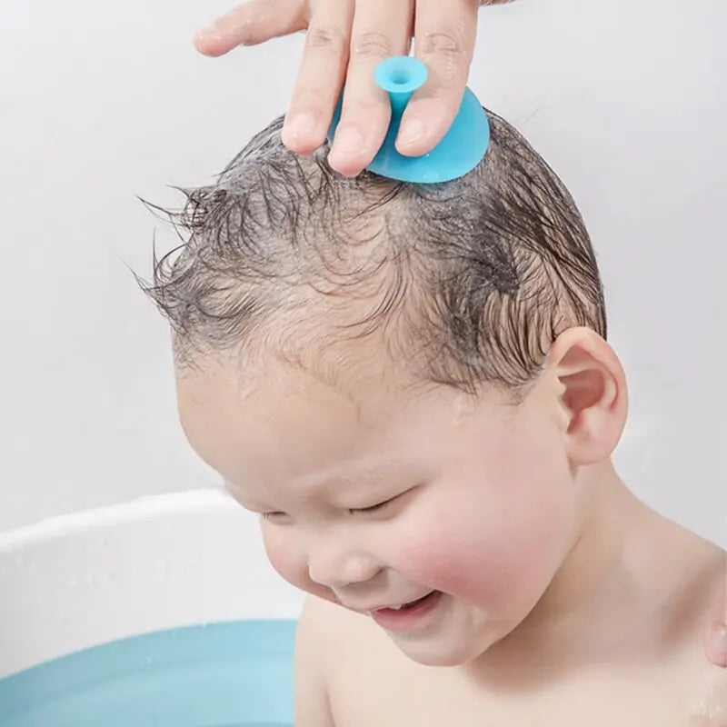 Silicone Soft Baby Brush – Gentle Scalp Care for Newborns and Toddlers