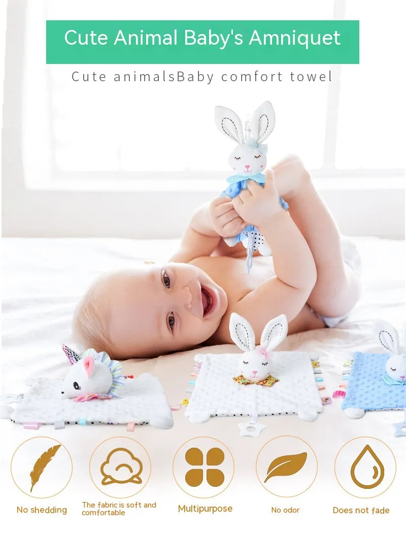 Cute Cartoon Animal Comforter for Naps and Cuddles