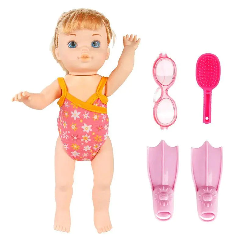 Waterproof Swimming Doll – Perfect Bath and Pool Toy for Kids