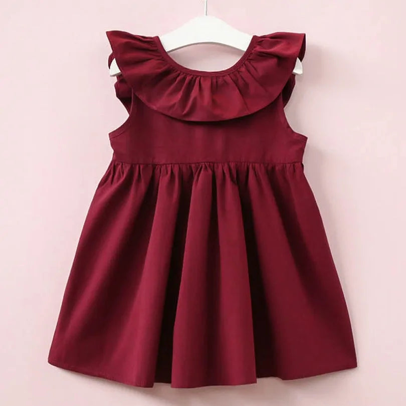 Cute Bowknot Sundress for Toddler Girls