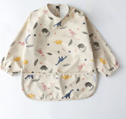 Child Waterproof Painting Smock Bib – Mess-Free Creativity for Little Artists