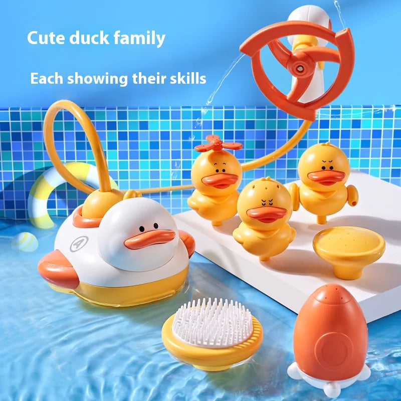 Interactive Rotating Baby Shower Head – Electric, Fun & Safe for Kids
