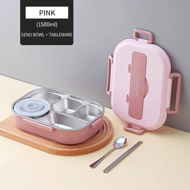 Portable Kids Lunch Box – Colorful, Durable, and Practical for On-the-Go Meals