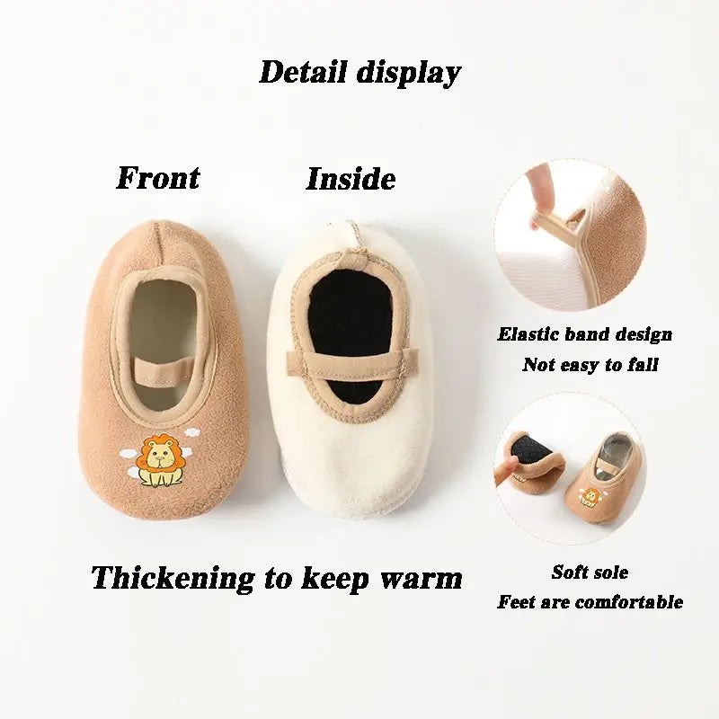 Anti-Slip Toddler Shoes - Soft, Breathable, and Secure