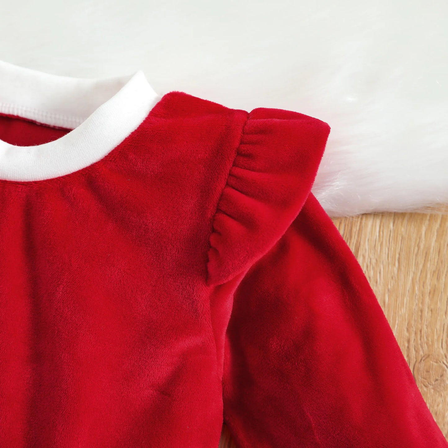 Star & Moon Holiday Baby Romper Set – Includes Matching Headband