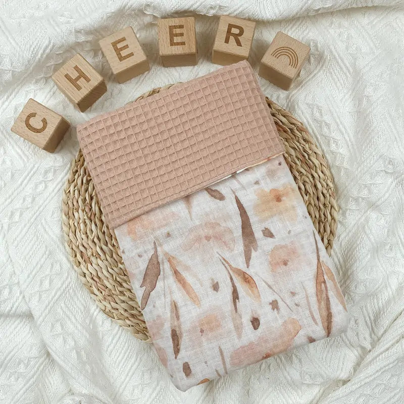 Cotton Waffle Baby Blanket – Soft, Breathable, and Versatile - Size 100x70cm