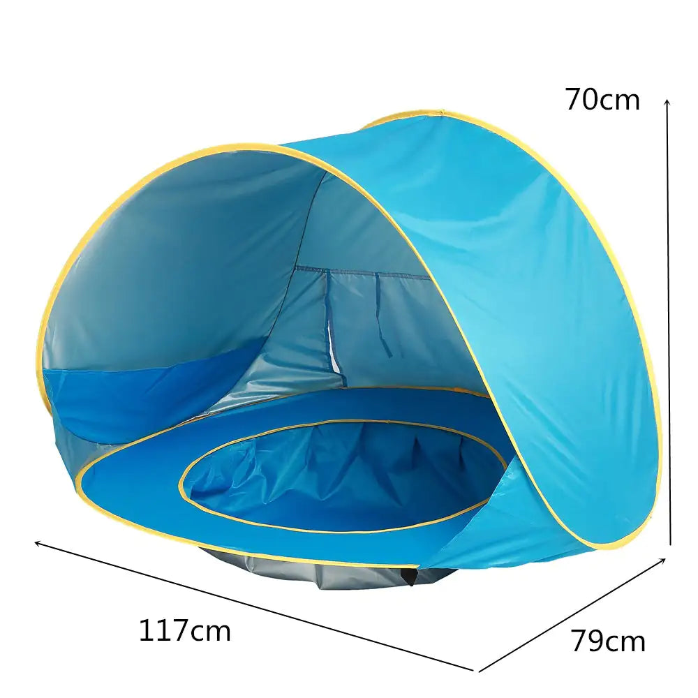 Baby Beach Tent – UV-Protecting and Waterproof Shelter for Outdoor Adventures