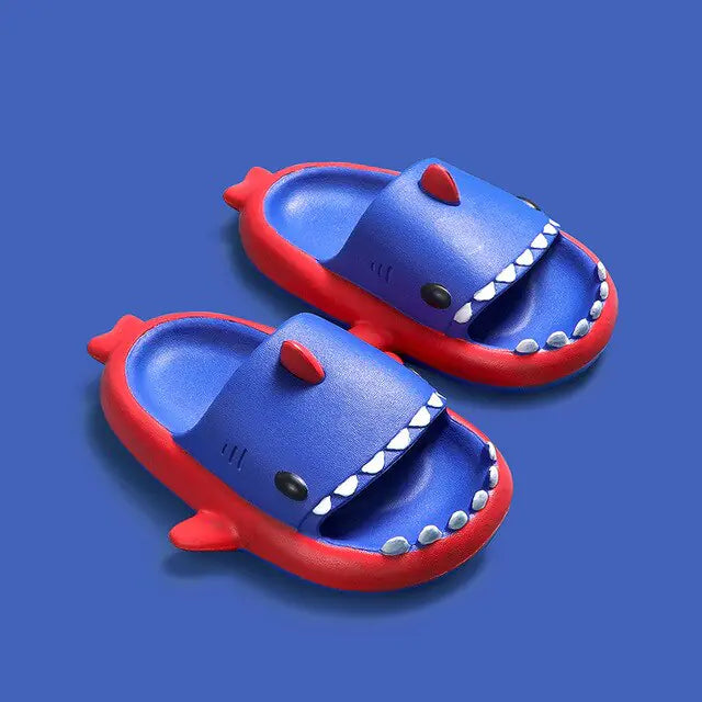 Colourful Shark Kids' Sandals – Fun, Comfortable, and Summer-Ready Footwear