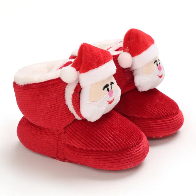 Christmas Baby Boots