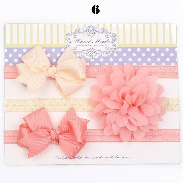 Sweet Light-Colored Headband for Baby Girls