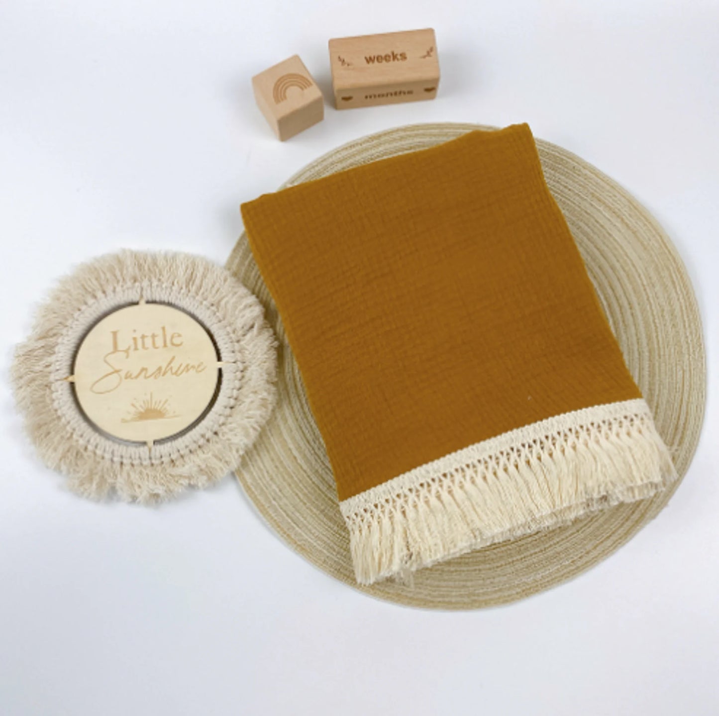 Adorable Muslin Cotton Baby Blanket - Various Designs - Size 100x120cm