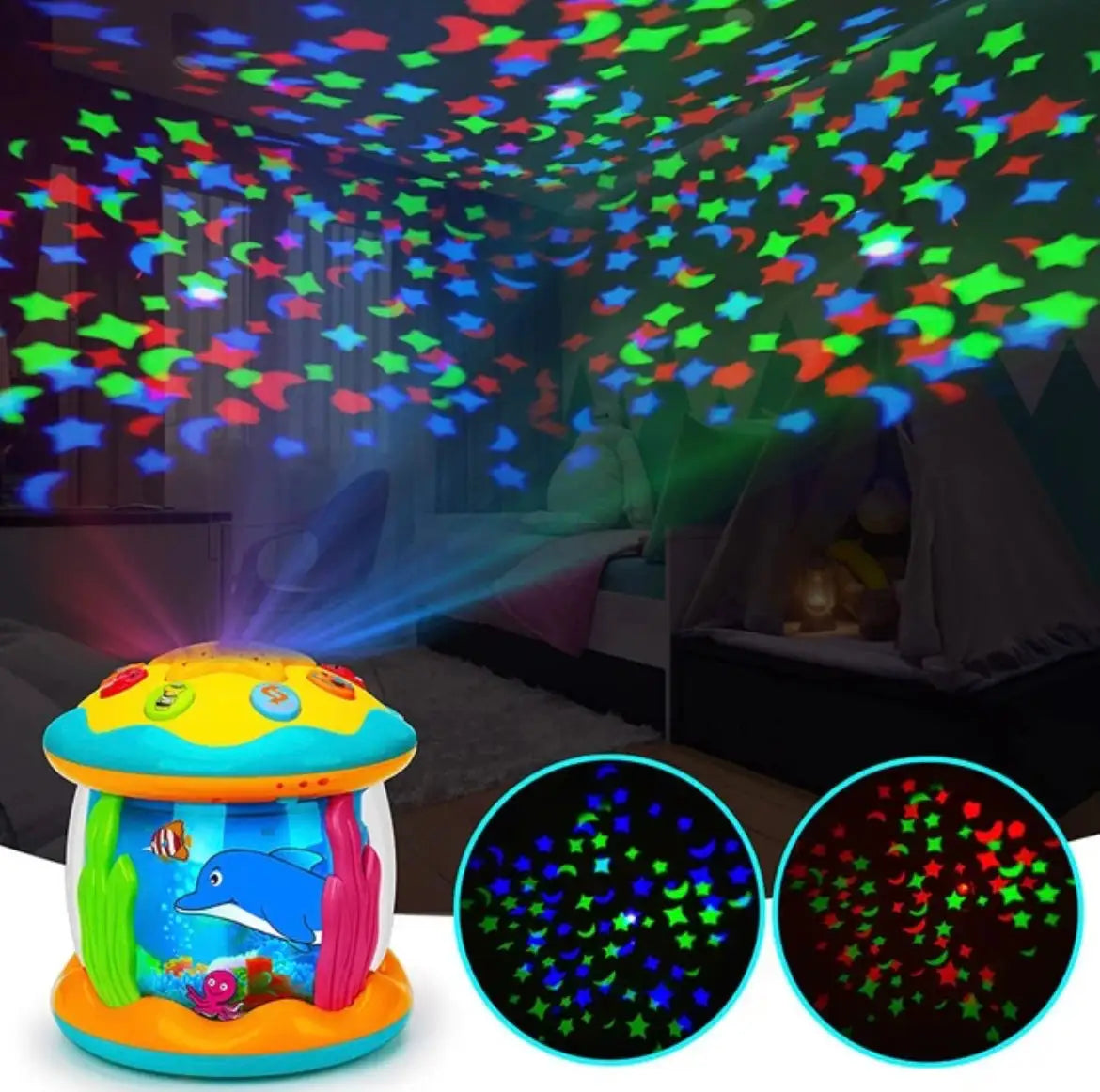 Ocean Wonder Spinner Wheel – Mesmerising Visual Toy for All Ages