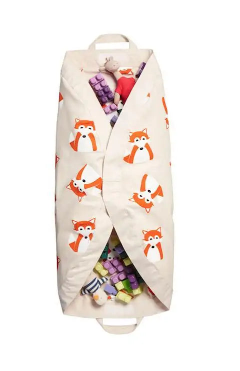 3 Sprouts Play Mat Bag with Drawstring Closure