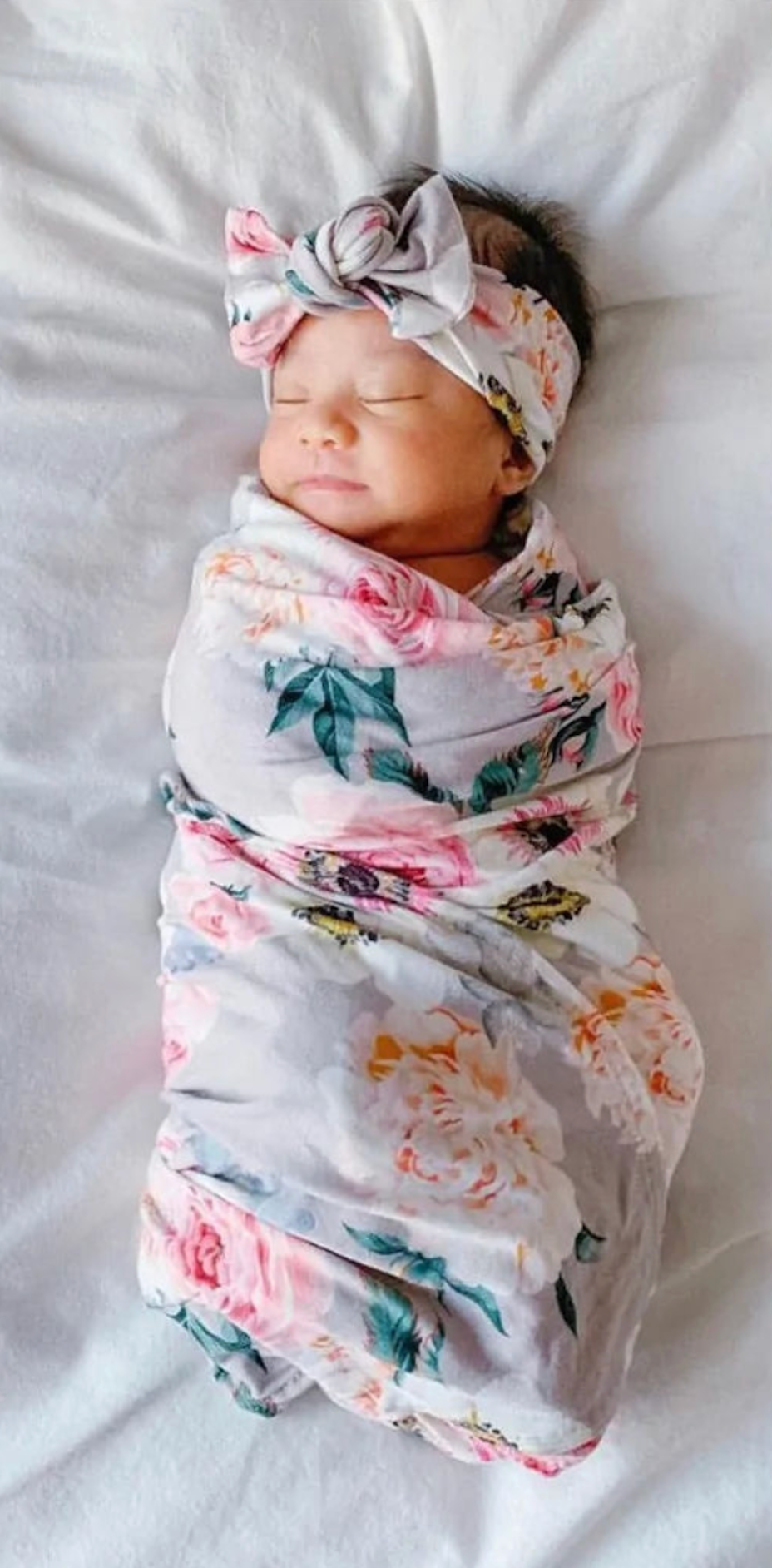 Newborn Swaddle - Soft Cotton Blend, 31.5" x 31.5", Multi-Use Baby Essential