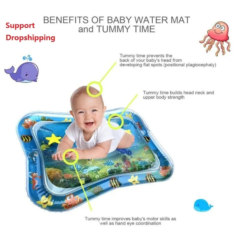 Inflatable Baby Water Mat – Safe and Fun Summer Play Mat