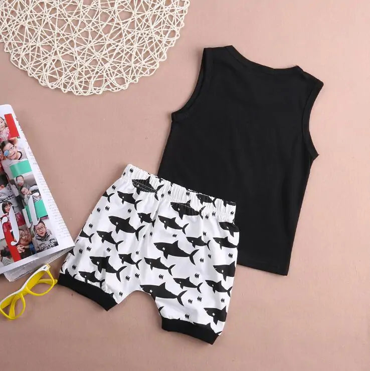 Baby Shark 2-Piece Outfit – Fun & Comfortable for Little Ones