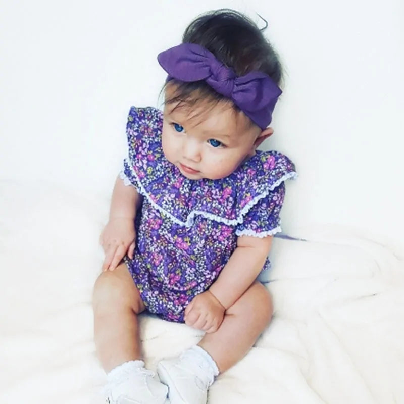 Sweet Light-Colored Headband for Baby Girls