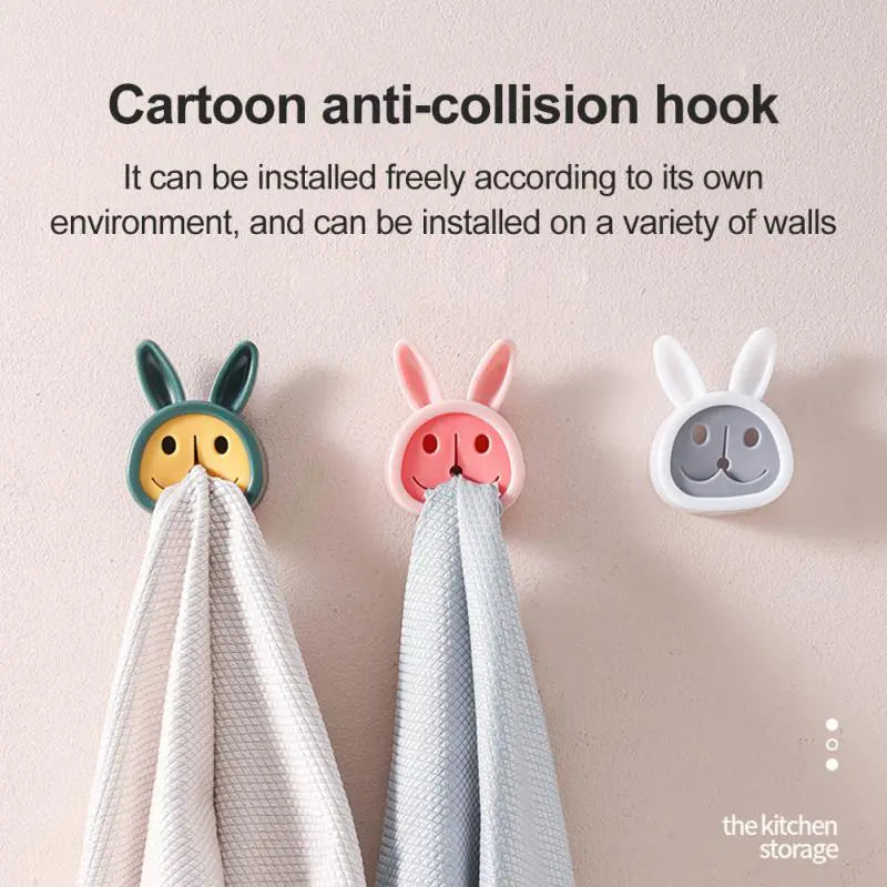 Cute Towel Plug Holder for Kids' Bathroom – Fun and Practical Storage Solution