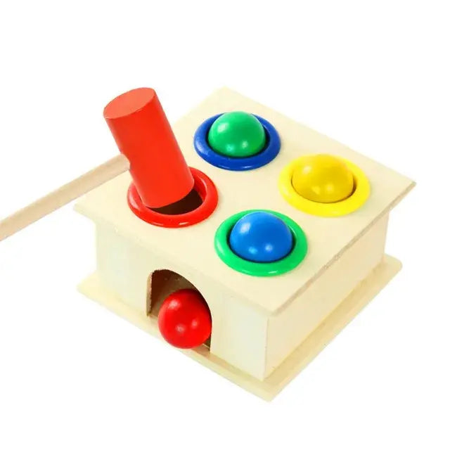 Wooden Hammer Toy for Kids – Motor Skills and Coordination Development