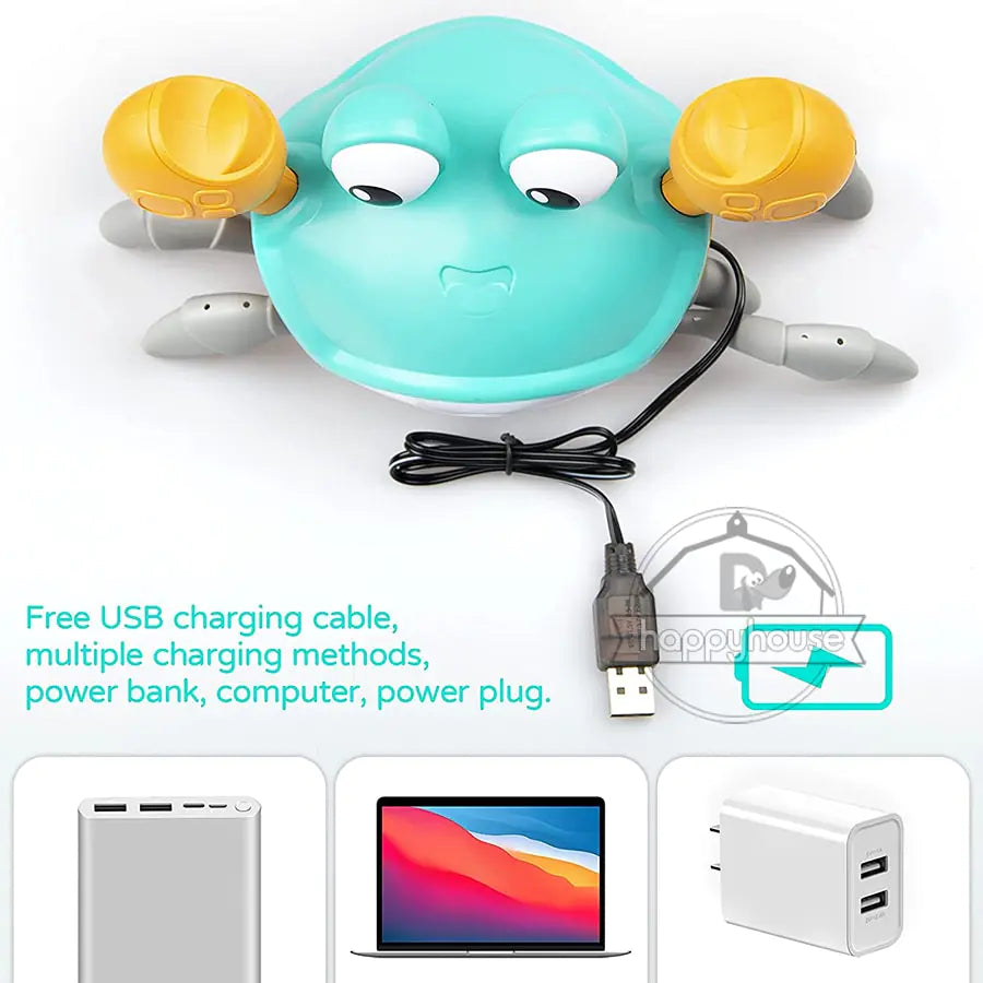 Crawling Crab Baby Toy – Musical & Interactive Toy for Early Development