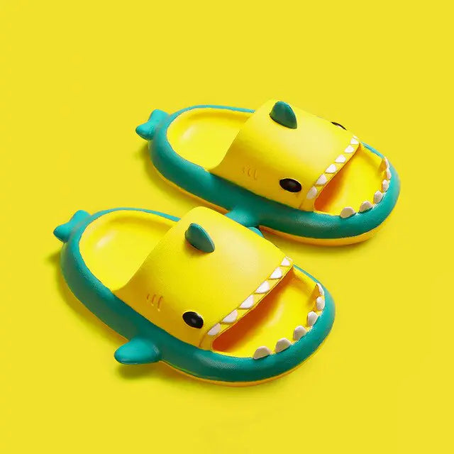 Colourful Shark Kids' Sandals – Fun, Comfortable, and Summer-Ready Footwear