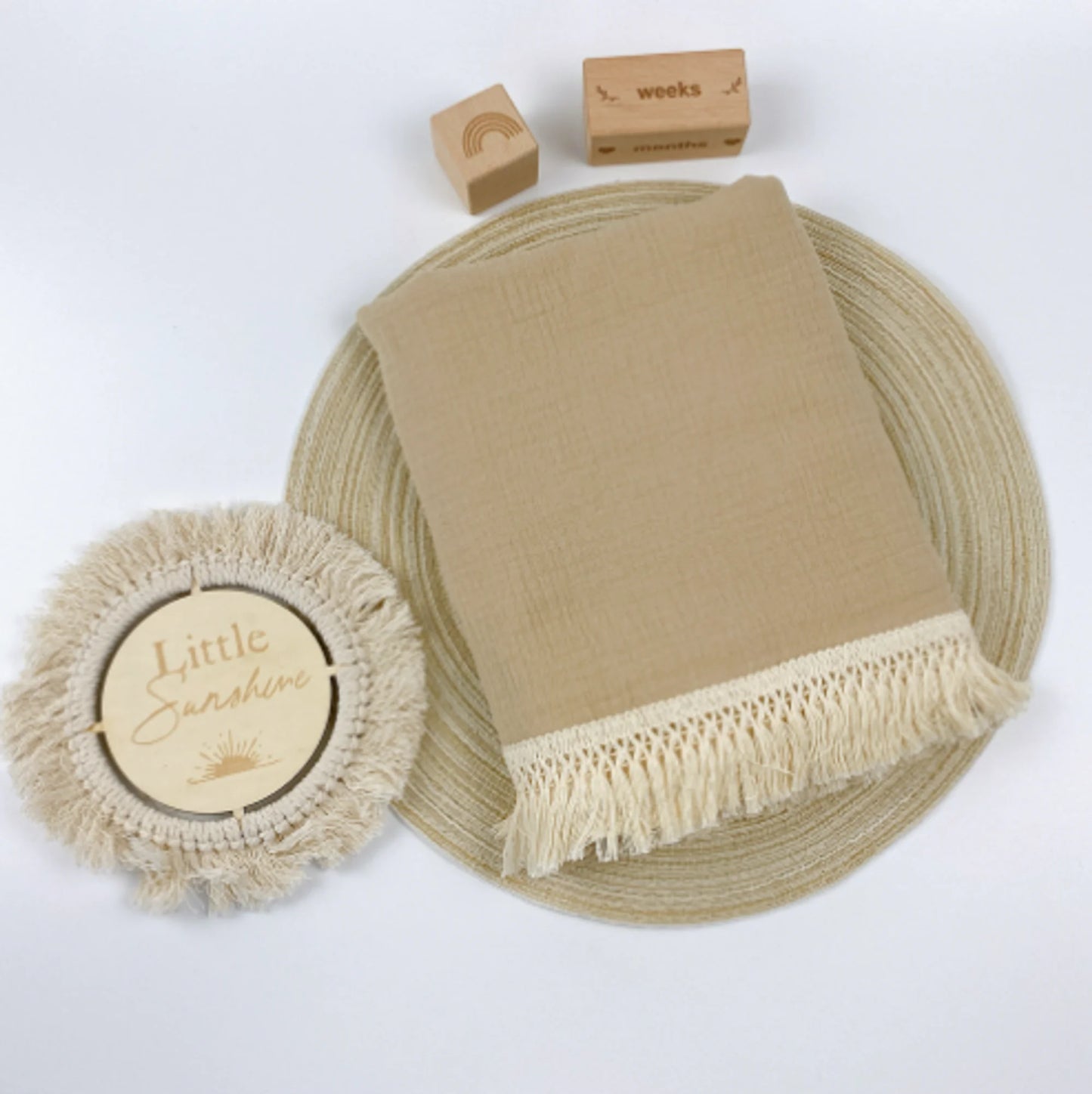 Adorable Muslin Cotton Baby Blanket - Various Designs - Size 100x120cm