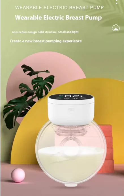 Wearable Electric Smart Breast Milk Collector with Anti-Backflow Technology