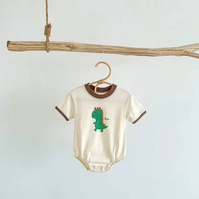 Baby Dino Bodysuit – Soft, Comfortable, and Easy-to-Use for Little Adventurers