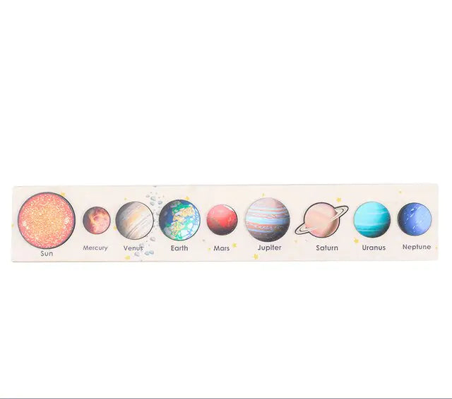 Montessori Solar System Puzzle Toy - Interactive Space Exploration for Kids