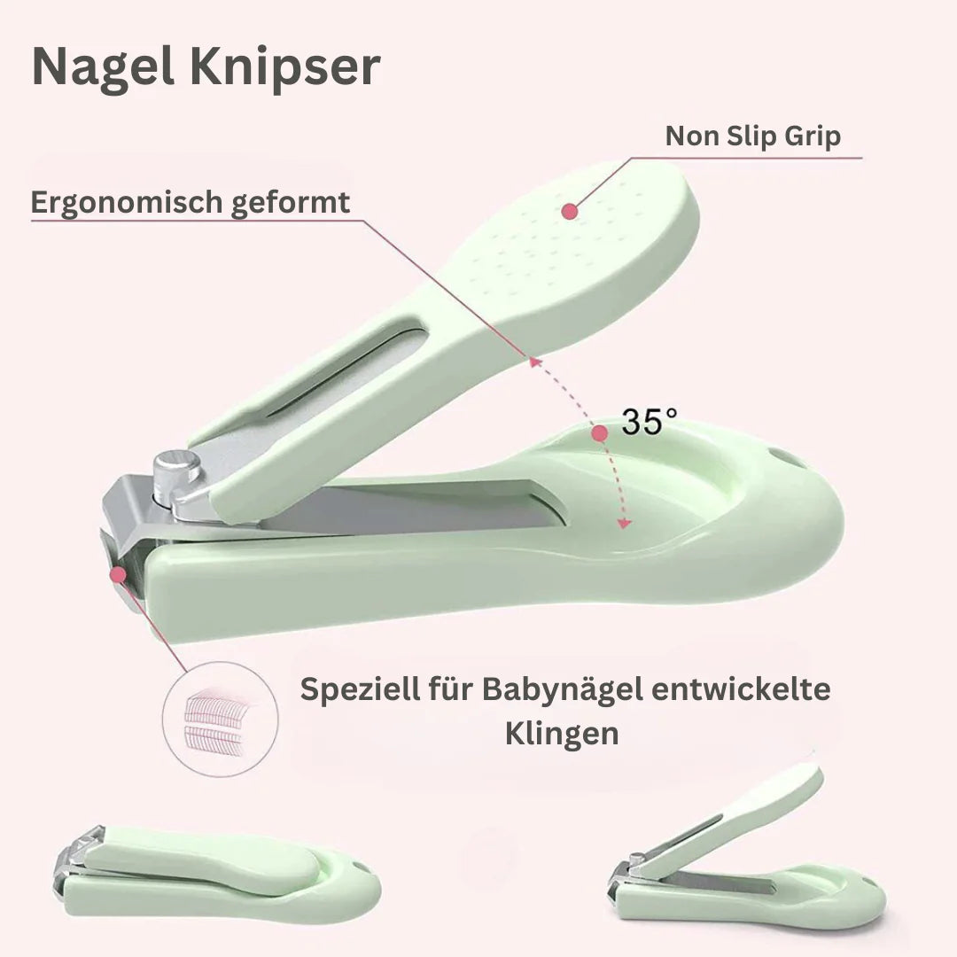 Premium Baby Nail Care Set – Safe, Ergonomic, and Stylish
