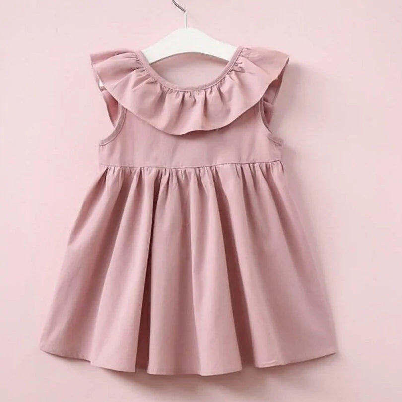 Cute Bowknot Sundress for Toddler Girls