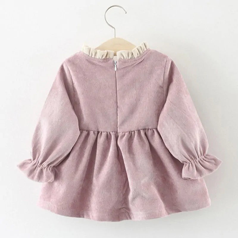 Charming Baby Dress with Bow Detail