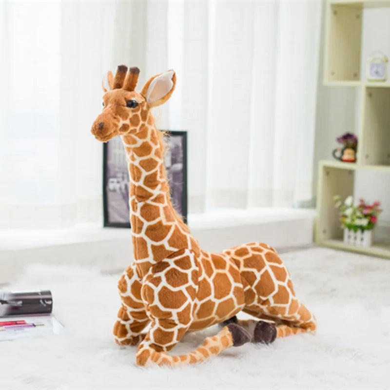 Large Realistic Giraffe Plush Toy
