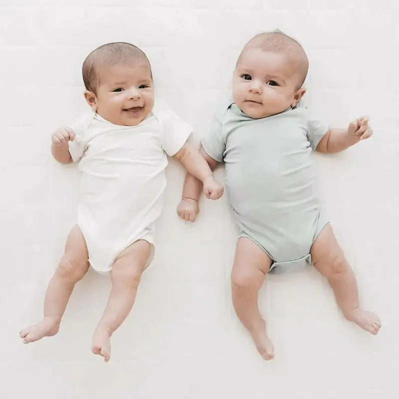 Bamboo Fiber Baby Romper – Soft, Breathable, and Easy-Care Summer Jumpsuit