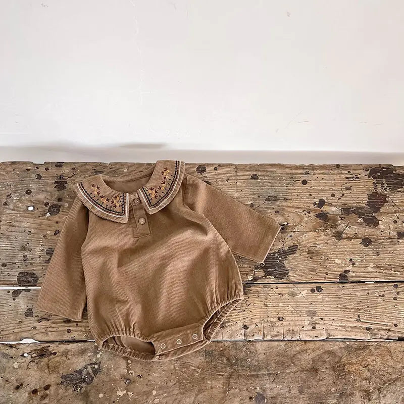 Blooming Beauty Embroidered Bodysuit for Girls
