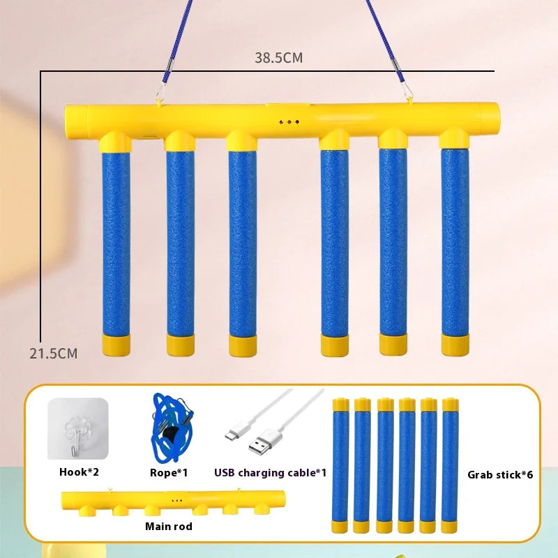 Interactive Fun Stick for Sensory Stimulation and Hand-Eye Coordination