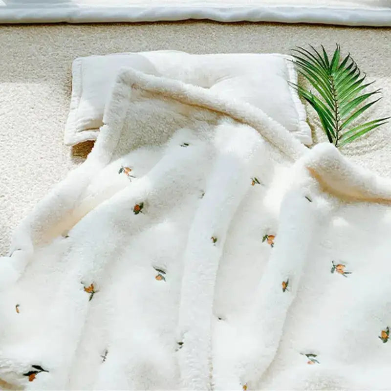 SnuggleSoft Luxe Flannel Baby Blanket