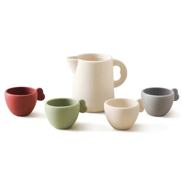 Baby Wooden Tea Set for Cognitive Development and Early Learning