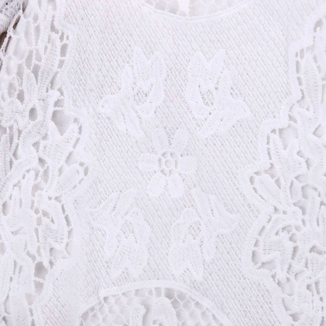 Baby White Lace Ruffle Romper - Adorable and Comfortable Outfit