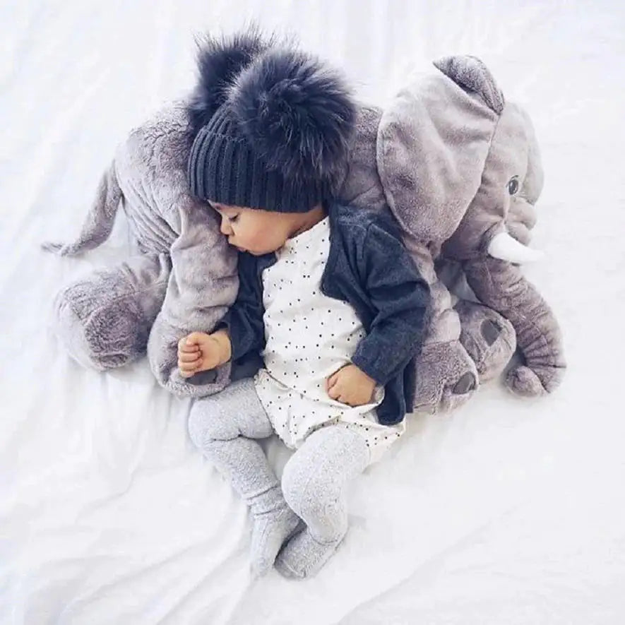 Elephant Cuddle Pillow - Soft and Cozy Companion for Kids
