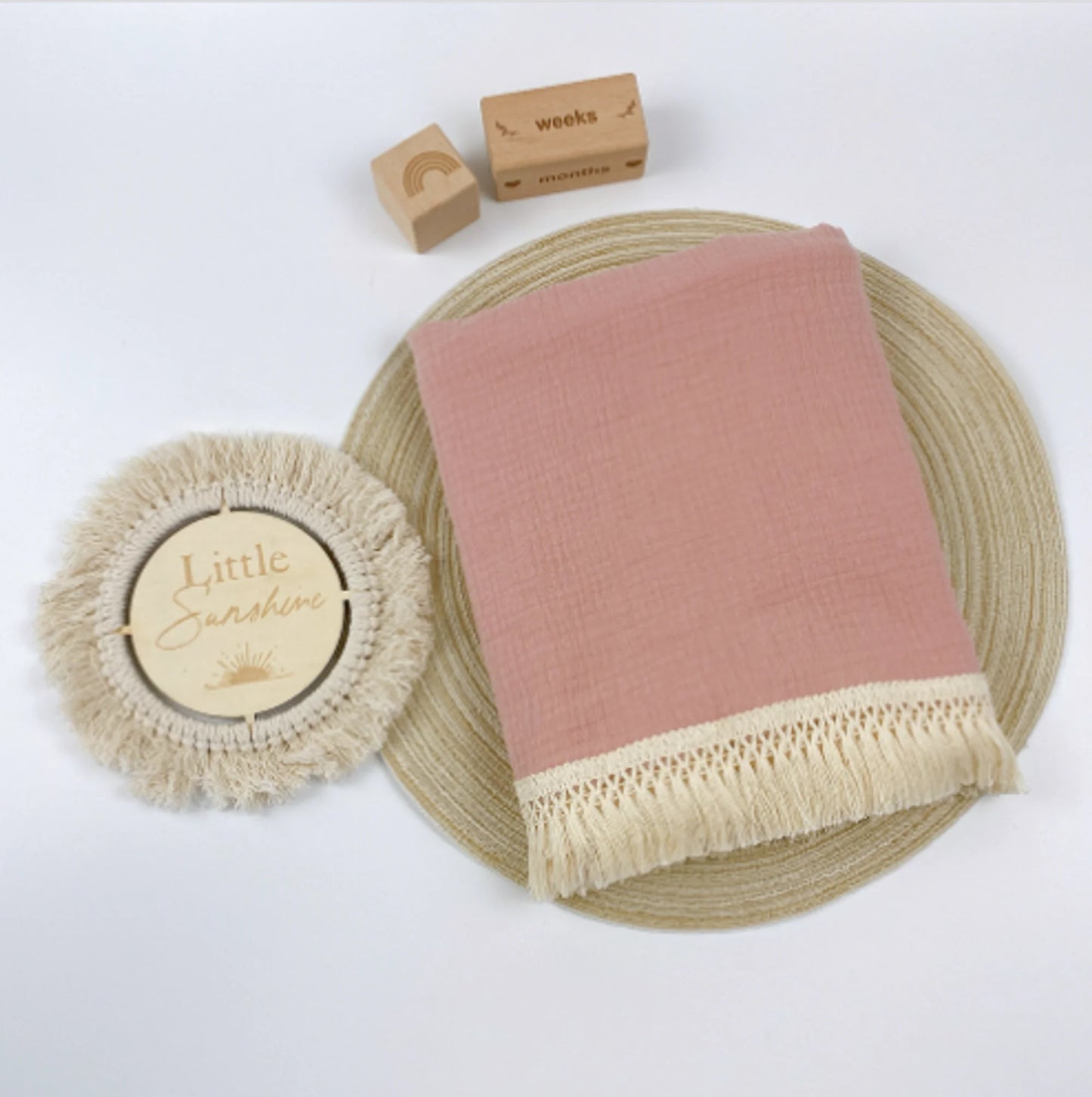 Adorable Muslin Cotton Baby Blanket - Various Designs - Size 100x120cm
