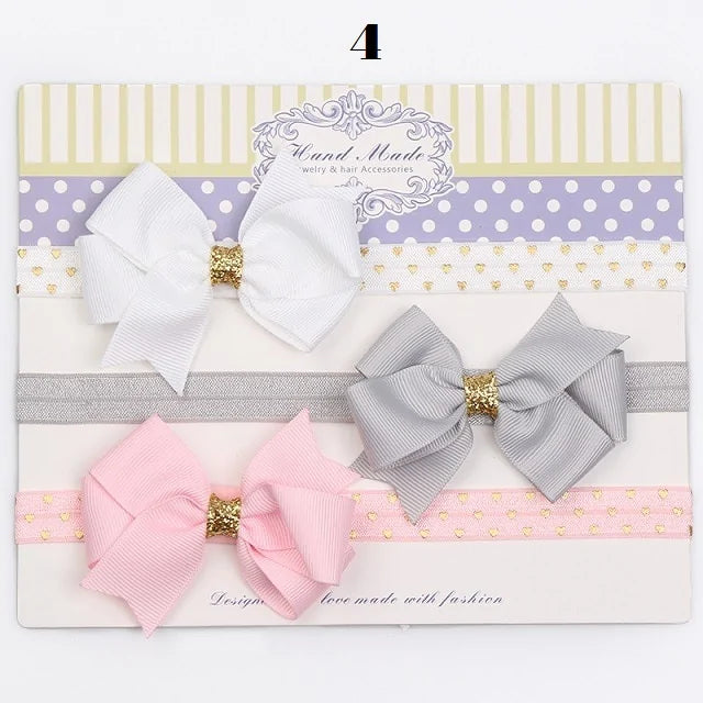 Sweet Light-Colored Headband for Baby Girls