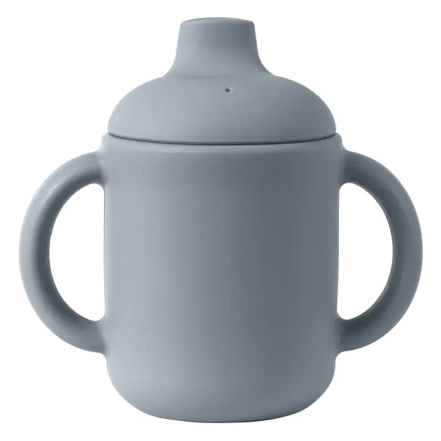 Portable Baby Feeding Cup – Spill-Proof, Ergonomic Design for Easy Mealtime