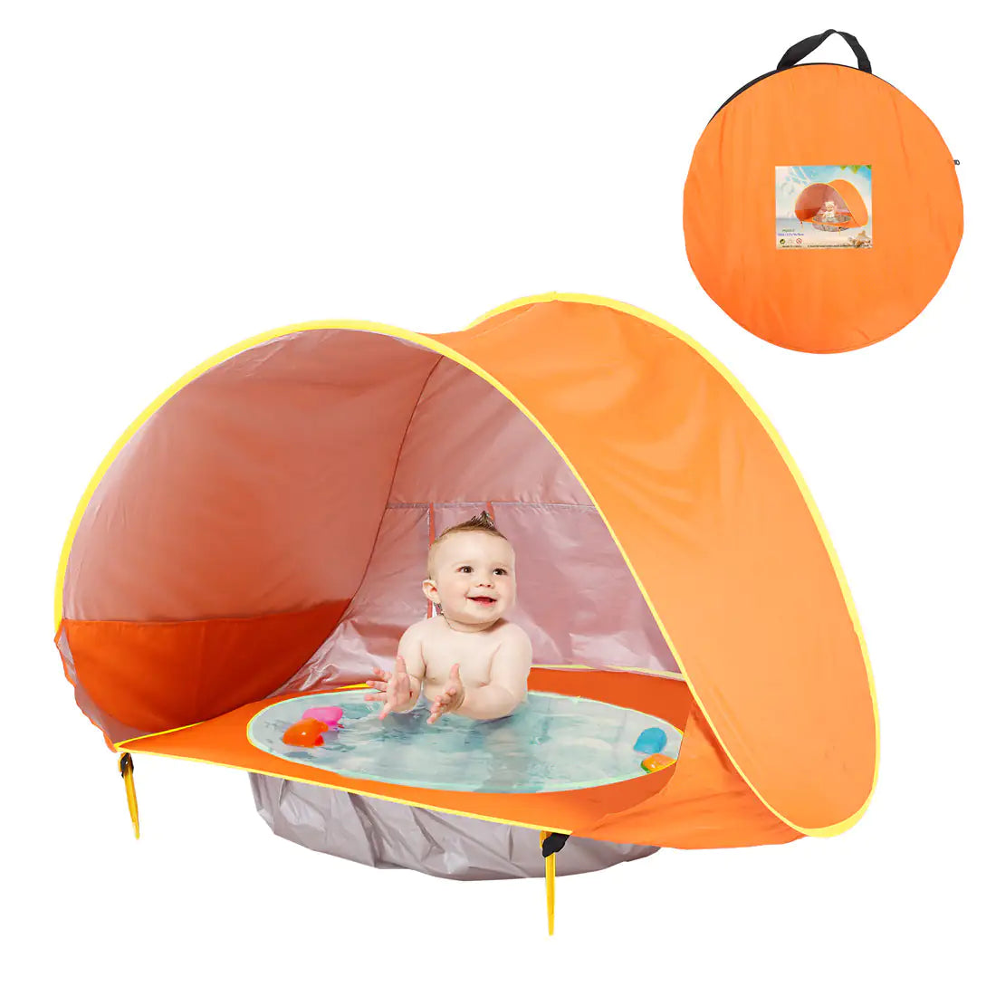 Baby Beach Tent – UV-Protecting and Waterproof Shelter for Outdoor Adventures