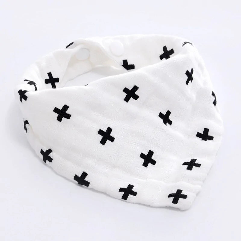 Premium 100% Cotton Baby Bibs – Ultra-Absorbent & Comfortable