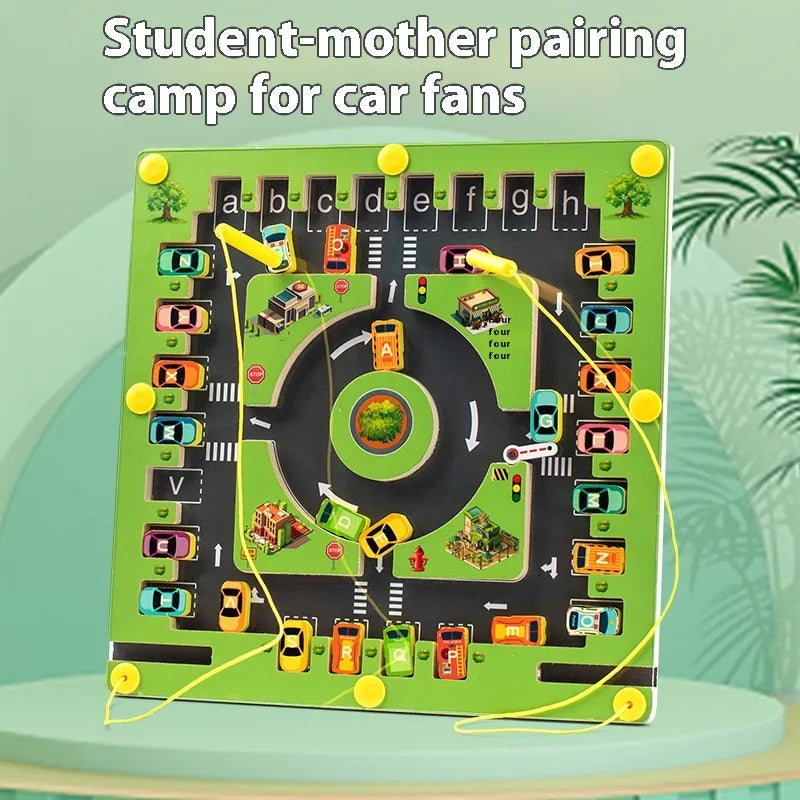 Magnetic Letters Maze Toy for Kids