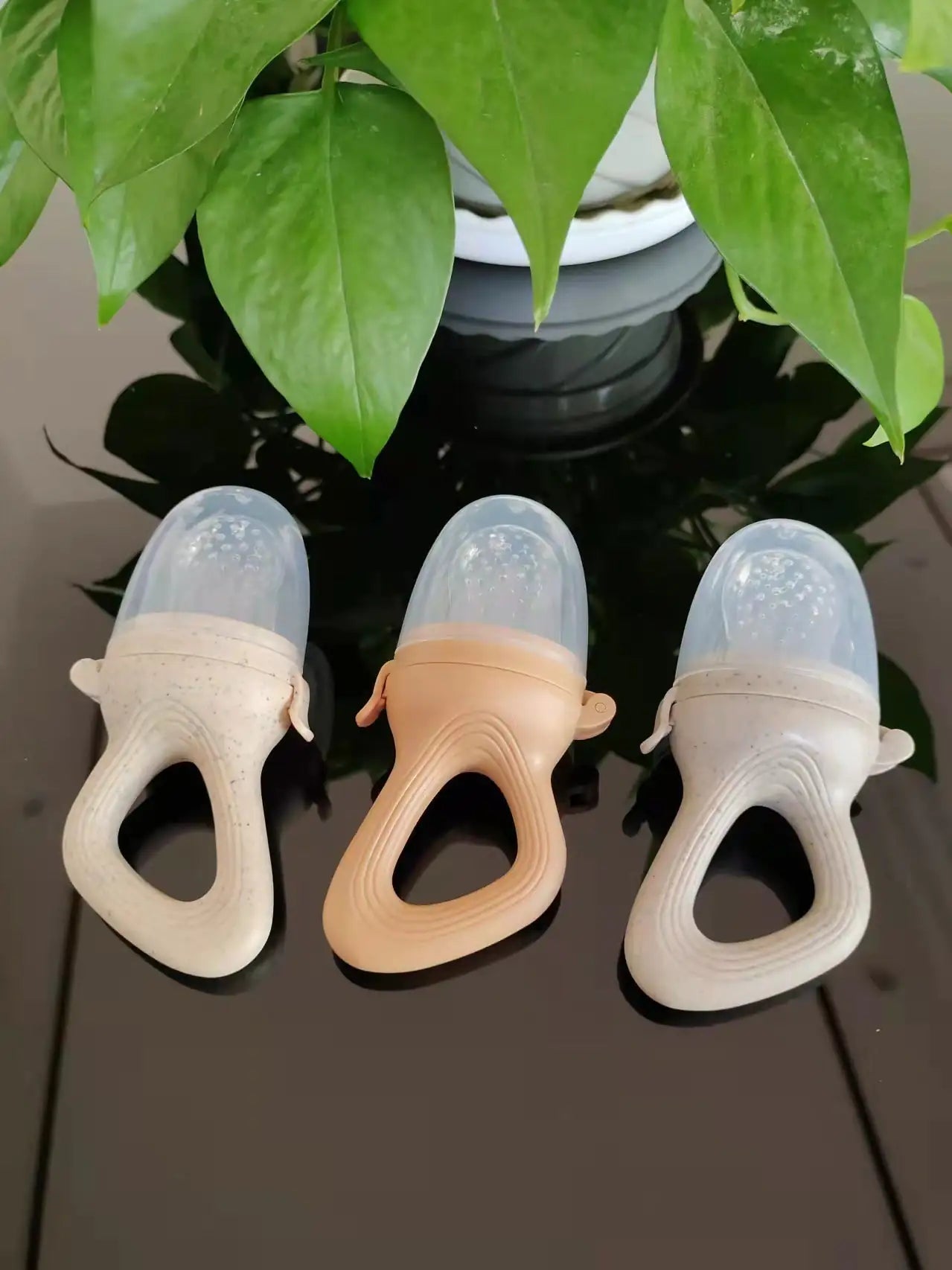 Baby Fruit Nibbler - Safe & BPA-Free Fresh Fruit Feeder