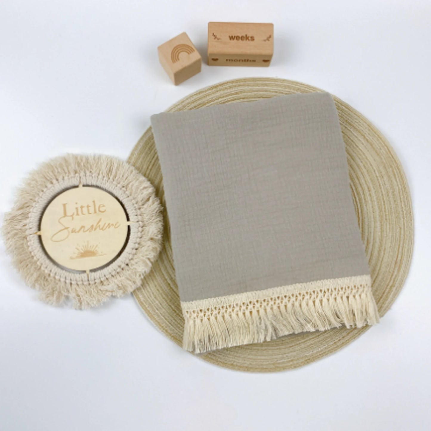 Adorable Muslin Cotton Baby Blanket - Various Designs - Size 100x120cm