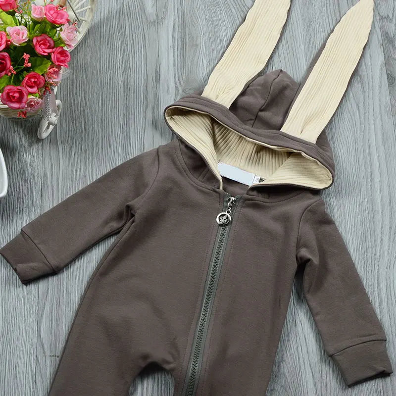 Cotton Baby Bunny Jumpsuit Romper – Soft, Stylish, and Comfortable