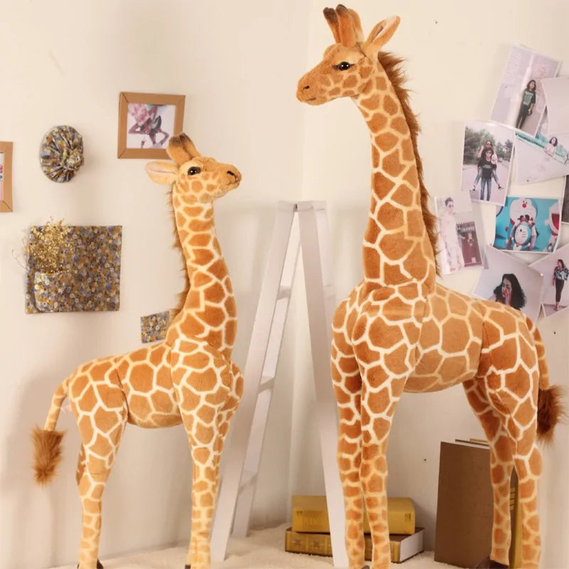 Large Realistic Giraffe Plush Toy